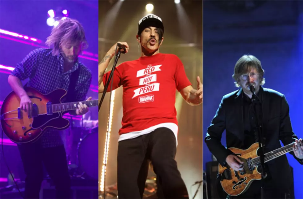 Radiohead, Red Hot Chili Peppers, Phish Lead Bonnaroo Lineup