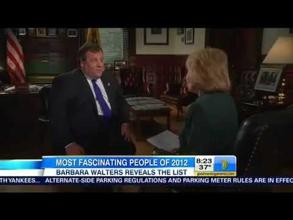 Barbara Walters Asks New Jersey Governor Chris Christie Why He is Overweight [FBHW]