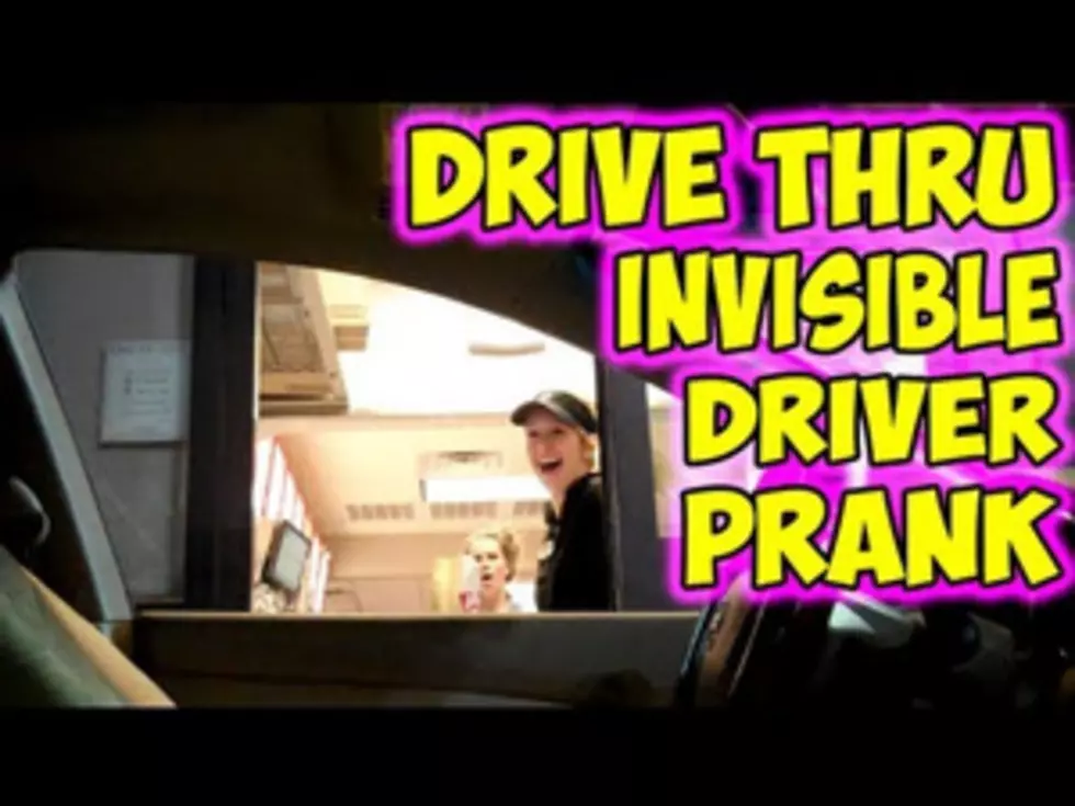 Best Prank Ever: Drive Thru Invisible Driver [Video]