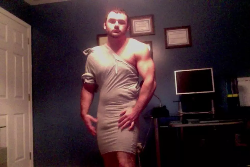 Guy Turns Gym Shorts Into Sexy Dress