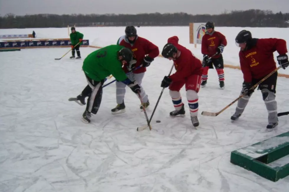 WGRD Pond Hockey Classic 2015 Rocks Richmond Park January 23-25 in Grand Rapids [Video]