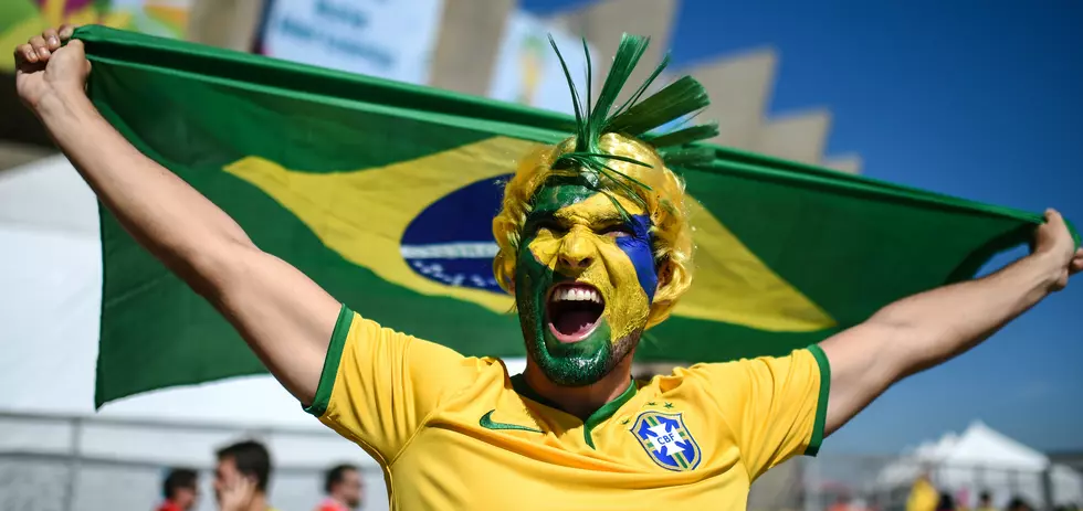 Brazil Soccer Fan Destroys TV While Watching Match [Video]