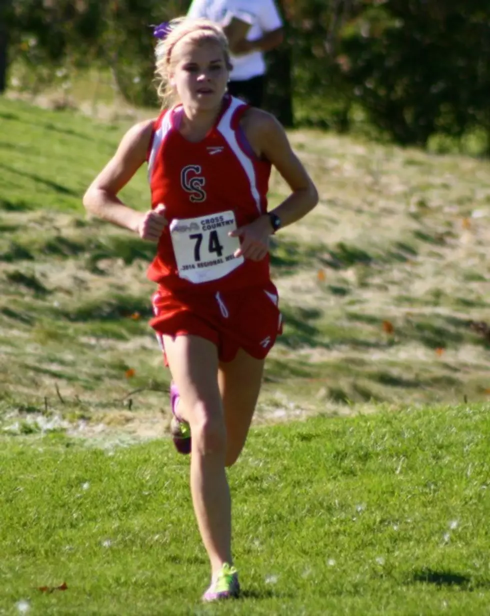 Kenzie Weiler is the No. 1 runner for Cedar Springs High School's girls' cross country team and has won every meet she's competed in this fall. (Photo: Julie Weiler)
