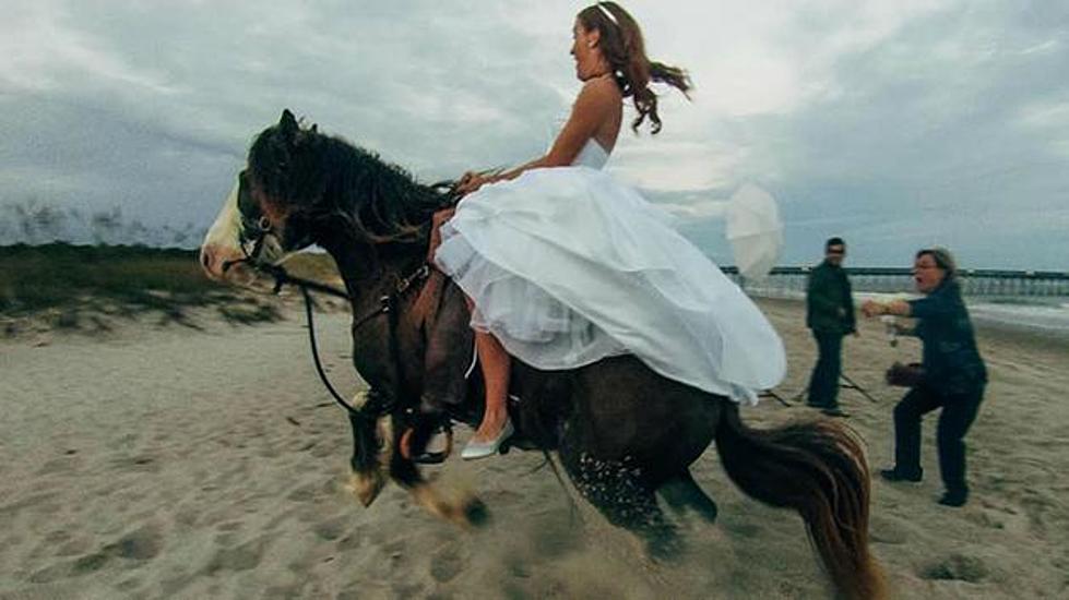 Horse Lets Bride Know He Wants No Part of Wedding Photos [Video]