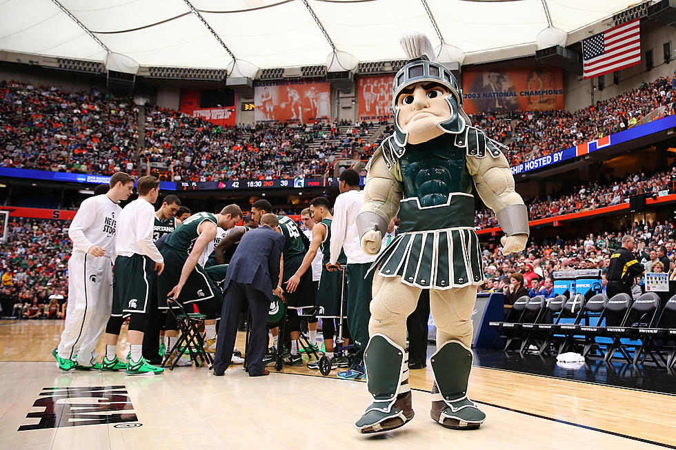 Michgan State Oversold Pieces of MSU Basketball Court