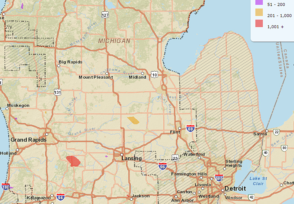High Winds Causing Power Outages in West Michigan
