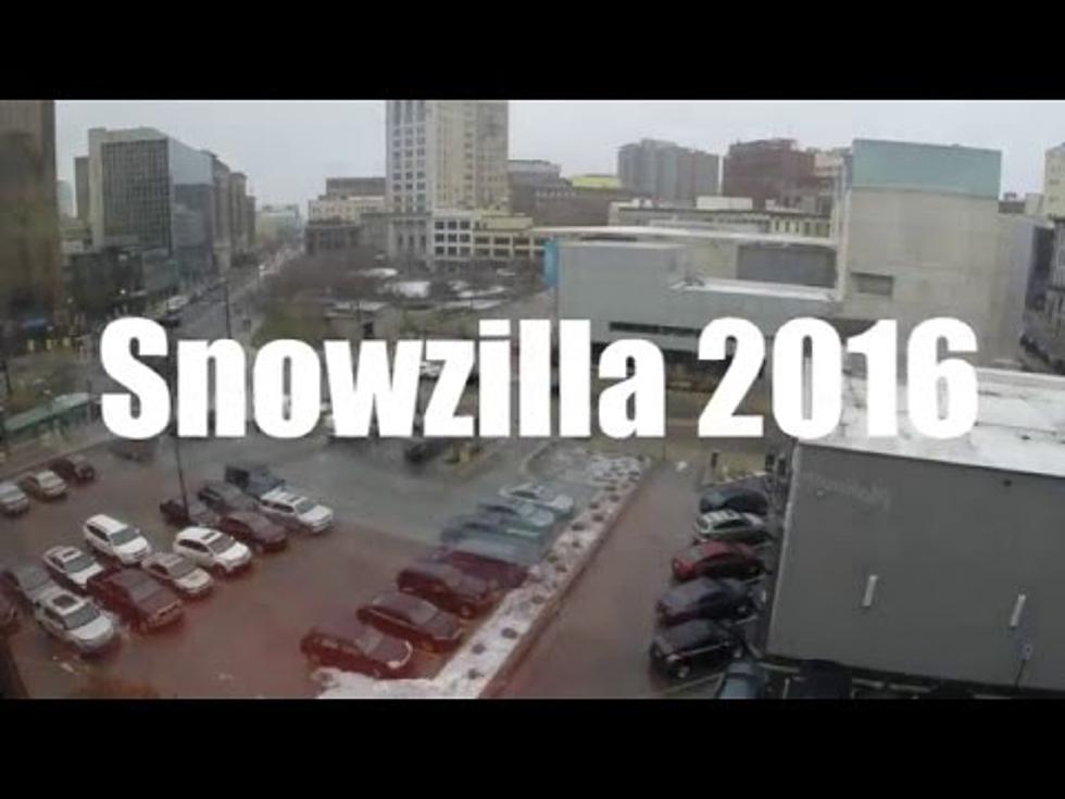 Son of Snowzilla 2016 Timelapse of Grand Rapids Snowstorm [Video]