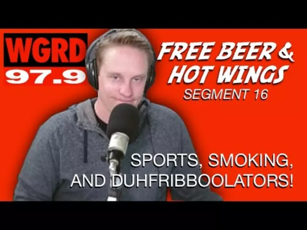 Sports, Smoking, and Defibrillators – Free Beer and Hot Wings Segment 16 [Video]