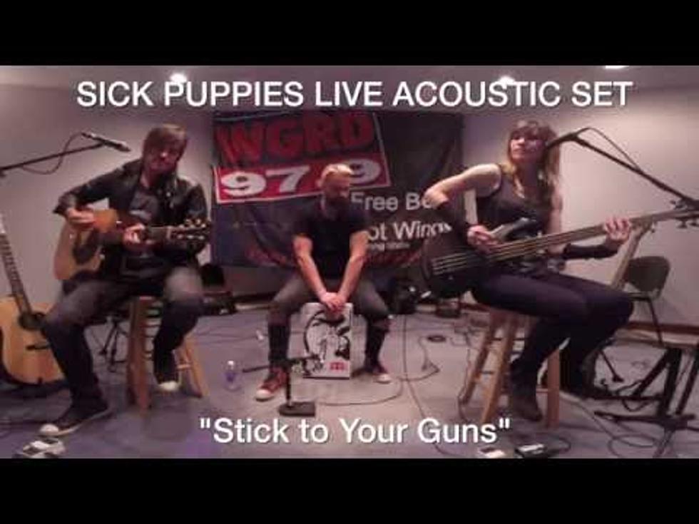 Sick Puppies “Stick To Your Guns” Live at WGRD [Video]