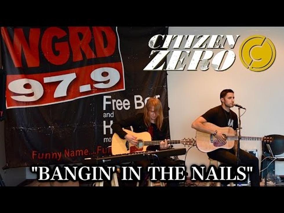Detroit’s Citizen Zero Performs “Bangin’ In the Nails” and “What a Feeling” Acoustic at WGRD