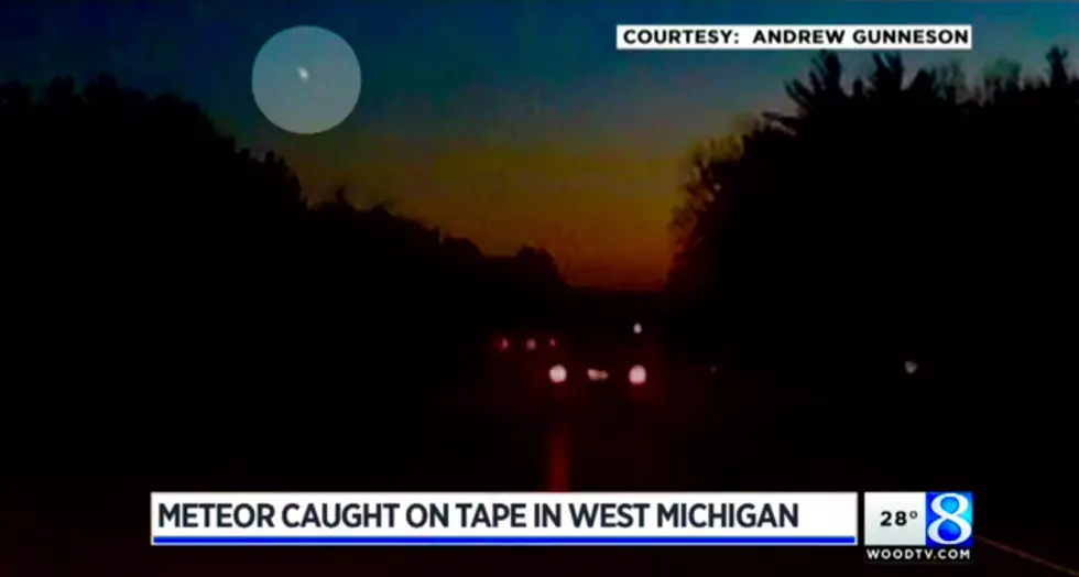 Falling Meteor Caught on Video in Michigan