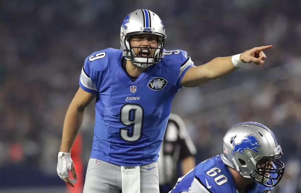 The Detroit Lions Need To Re-sign Matthew Stafford