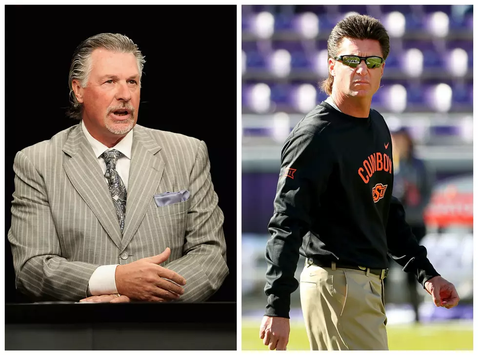 Barry Melrose And Mike Gundy Talked About Their Great Mullets During An Interview