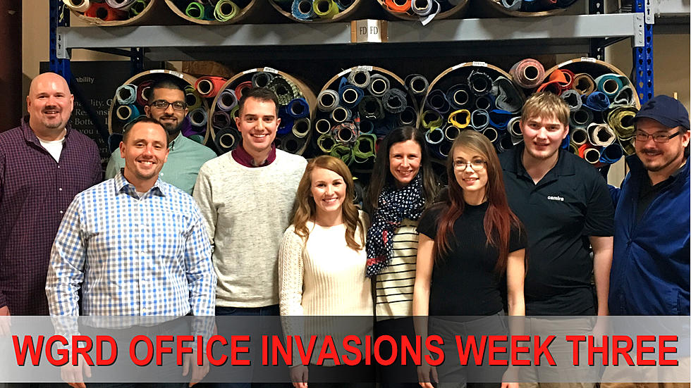 Camira Fabrics – WGRD Office Invasion with Johnnie Week 3