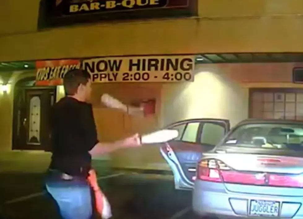 College Student Juggles During A DUI Stop While Cops Look On