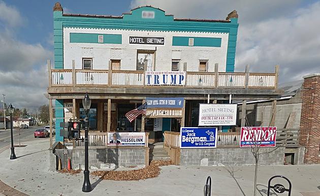 Folks in Kalkaska Would Really Like the Mayor to Remove His &#8216;Vote Trump&#8217; Sign