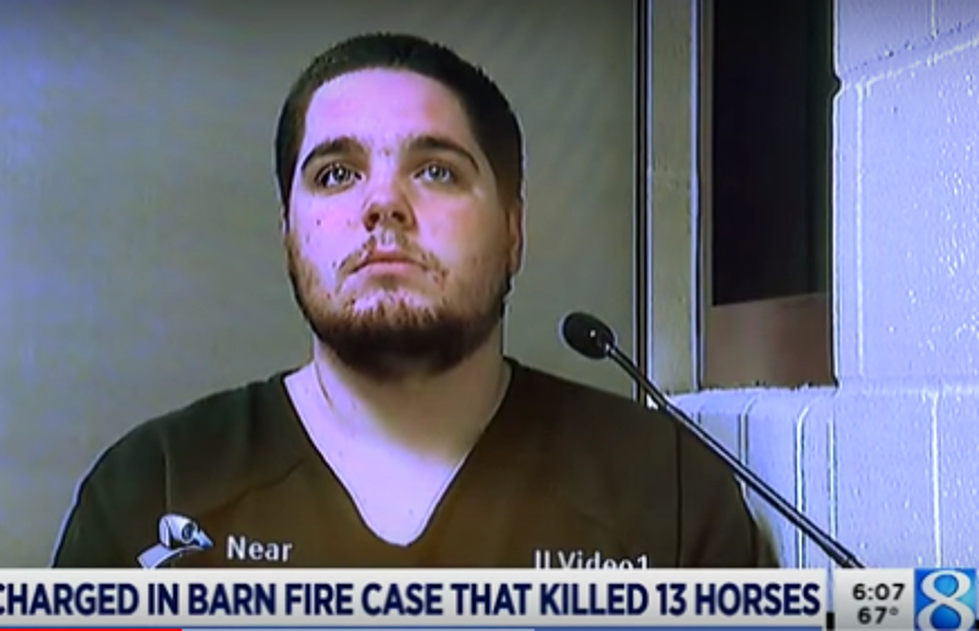 Man Charged in Lowell Barn Fire that Killed 13 Horses [VIDEO]