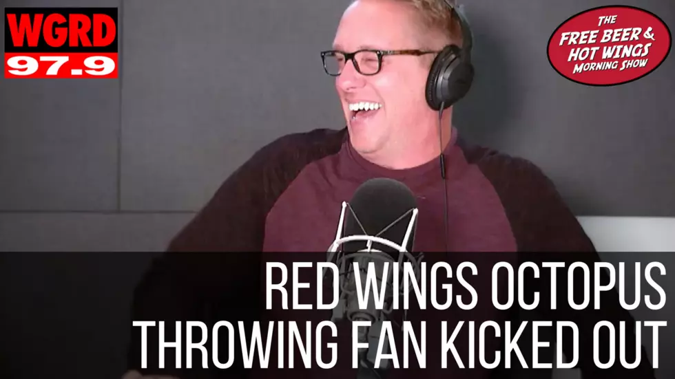Red Wings Octopus Throwing Fan Ejected – FBHW Segment 16