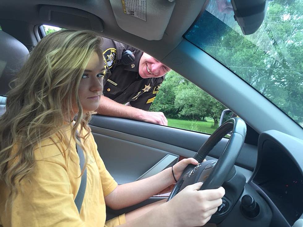 Michigan Teen Pulled Over on First Day of Driver&#8217;s Ed&#8230; By Her Dad!