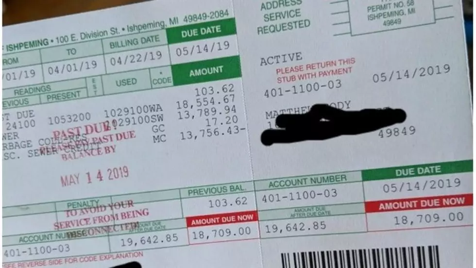 Michigan Resident Gets a Crazy Water Bill for $18,709