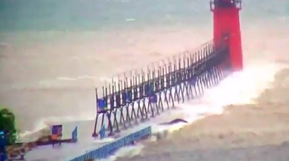 What IS it? Watch Video of ‘Sea Monster’ Near Pier in South Haven