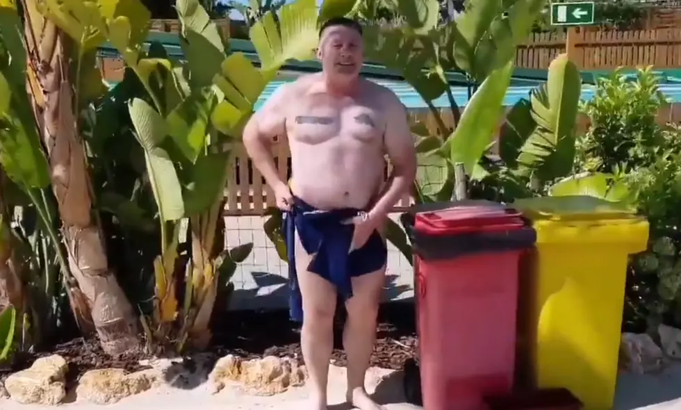 Dad Gets Pranked With Dissolving Swim Shorts