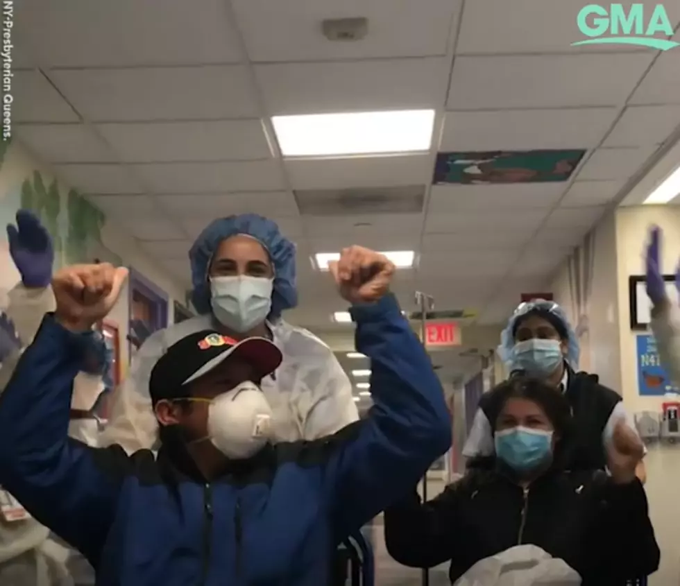 NYC Hospital Plays ‘Don’t Stop Believing’ For Recovered COVID-19 Patients