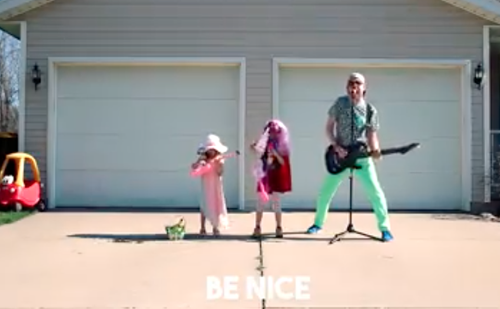 Grand Rapids Dad and Daughters Form Band, Make ‘Be Nice’ Music Video