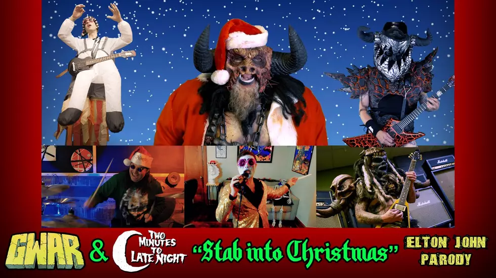 Gwar and 2M2LN perform Metal Elton John Christmas Parody
