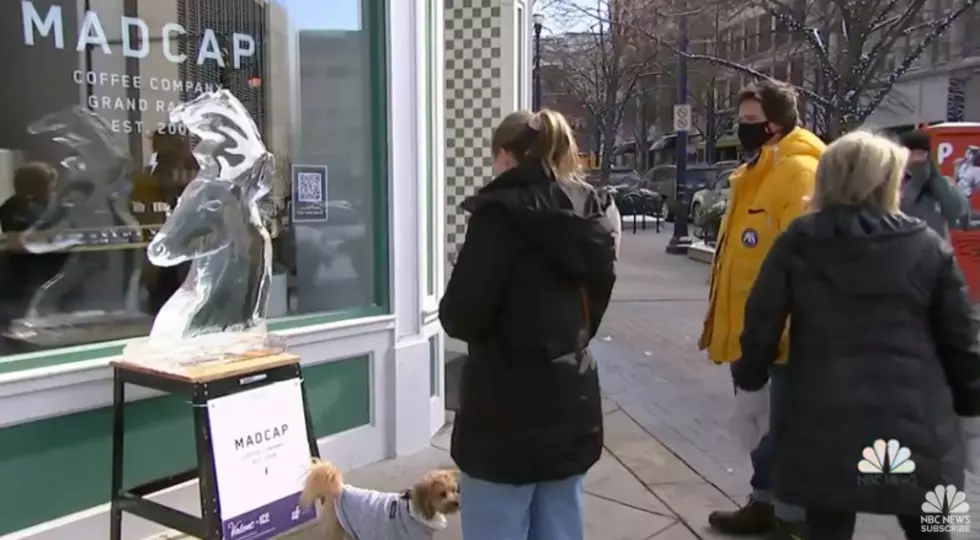 Downtown GR Ice Sculptures Featured on NBC Nightly News [VIDEO]