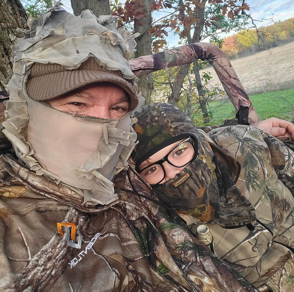 My Son’s First Deer Hunt With Me In The Treestand