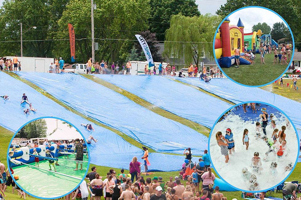 Make a Splash! Giant Slip-N-Slide Returns to West Michigan Next Month