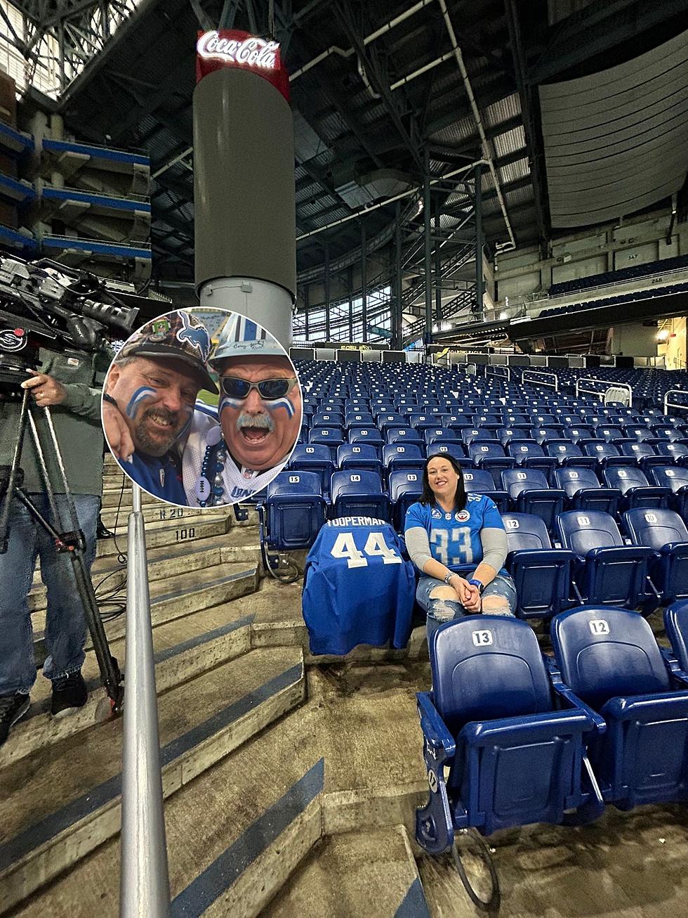 There Will Be Just One &#8216;Empty&#8217; Seat at Ford Field Sunday Night