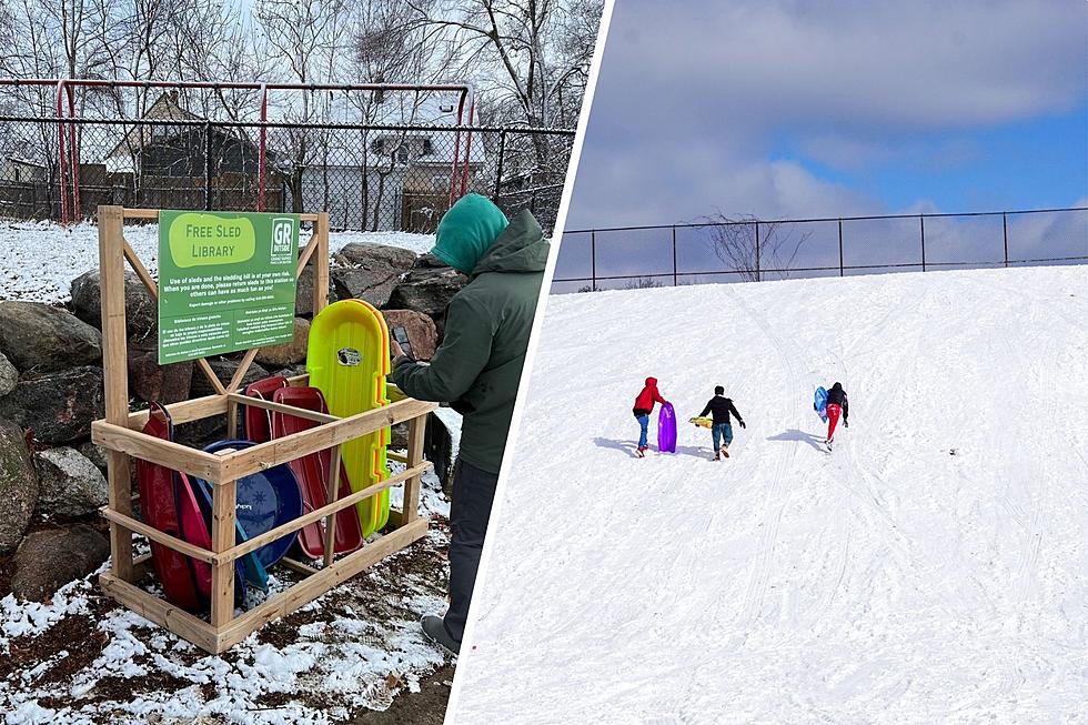 Make the Most of This Snow! Grand Rapids Has New Free Sled Libraries
