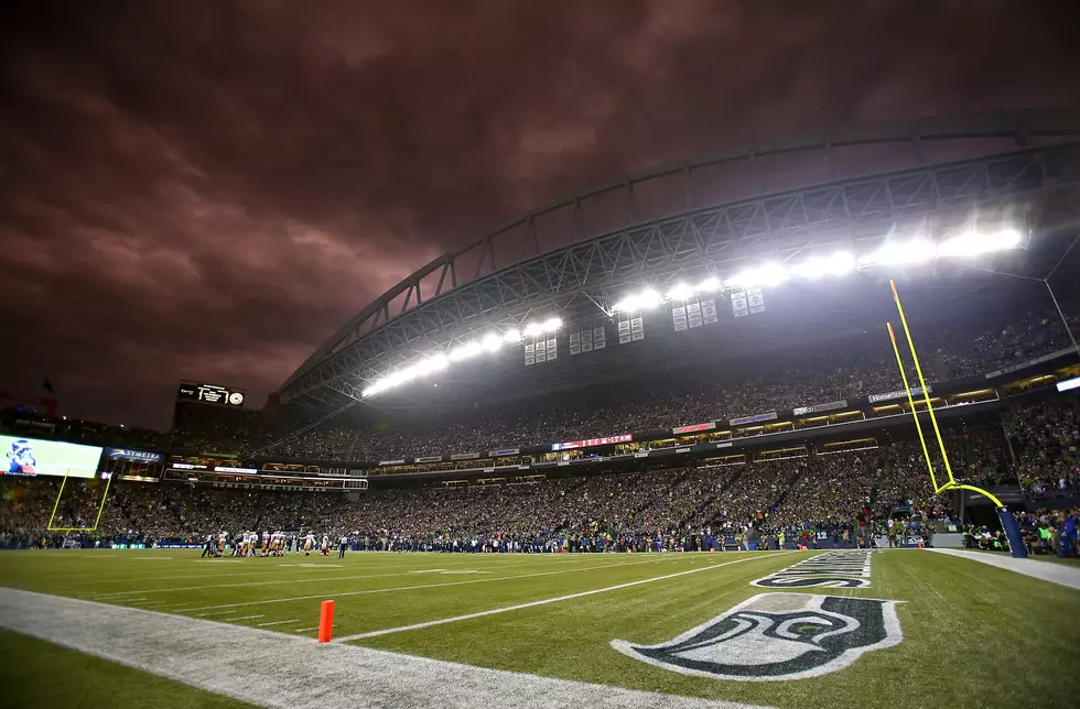 How Many Gallons of Paint Does It Take To Create Seahawks Logo On Grass at CenturyLink Field?  [VIDEO]