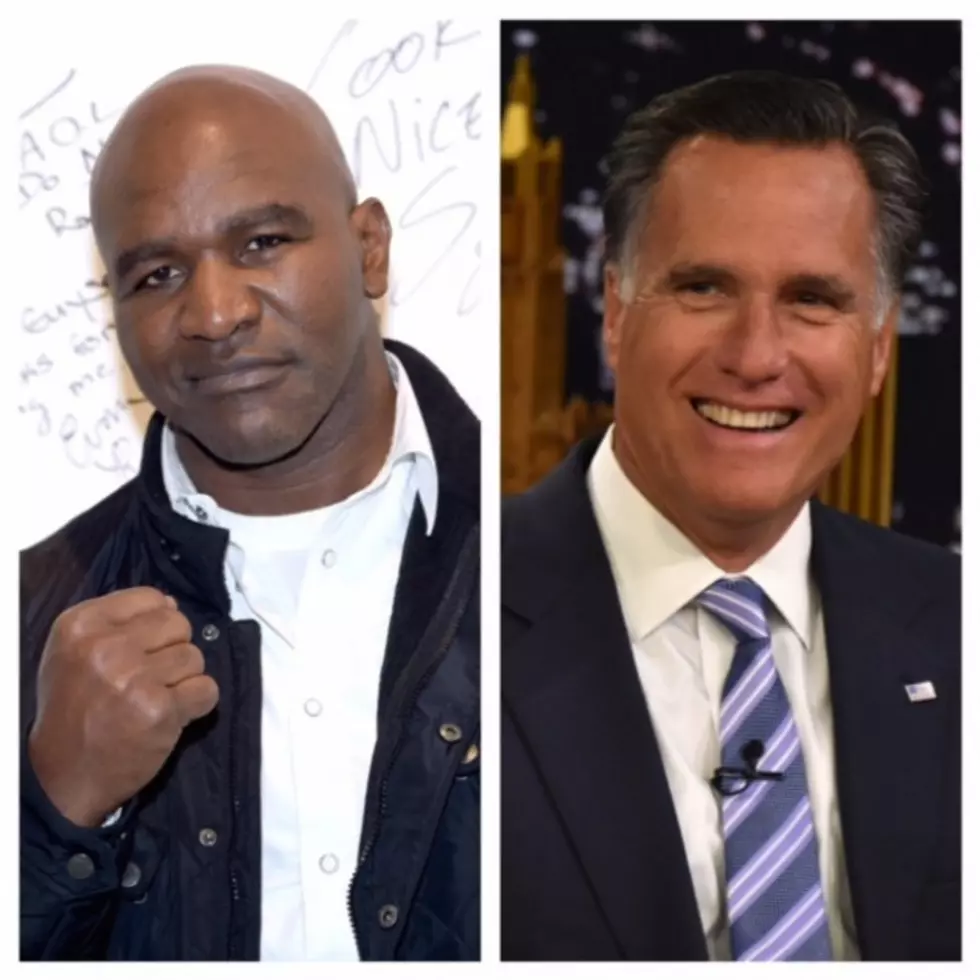Romney, Holyfield to Fight at Charity Event
