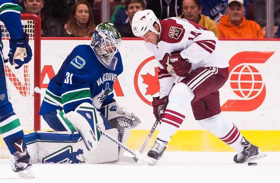 Doan Scores Twice to Lift Coyotes to 3-2 Win Over Canucks