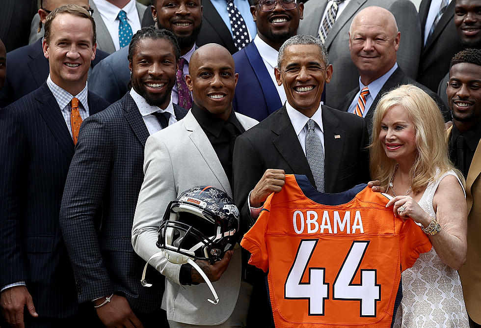 Obama Honors Super Bowl Champion Broncos at White House