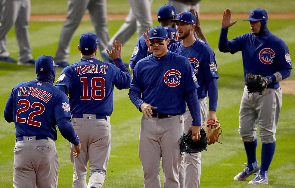 Cubs Beat the Indians and Rain to Tie Series 1-1