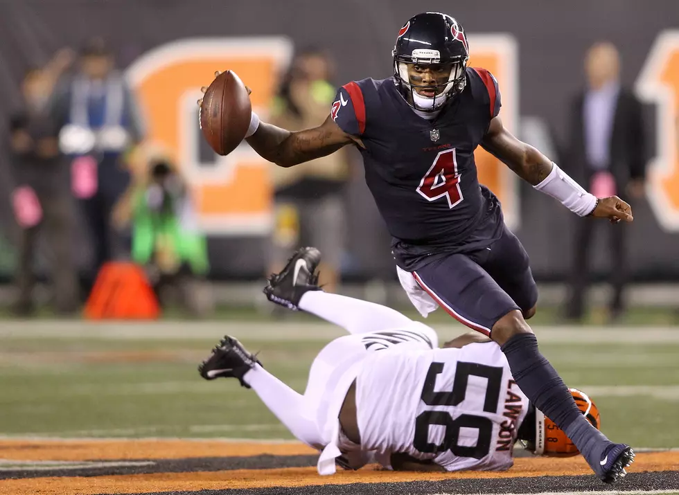 Watson Runs for TD, Leads Texans Over Bengals 13-9 in Debut