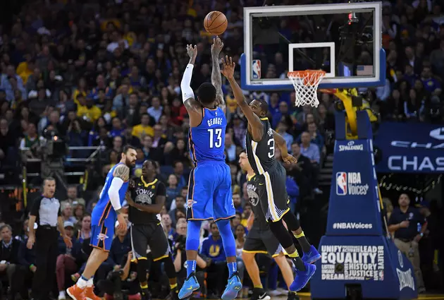 Westbrook, George Lead Thunder Rout of Durant, Warriors