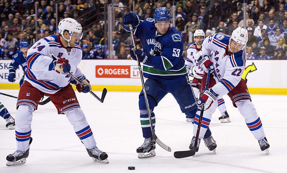 Gilmour's Goal in OT Lifts Rangers to 6-5 Win Over Canucks