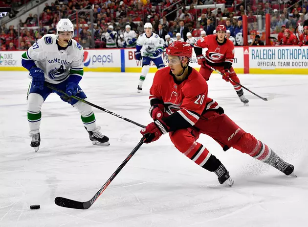 Aho&#8217;s 2-point Night Leads Hurricanes Past Canucks 5-3