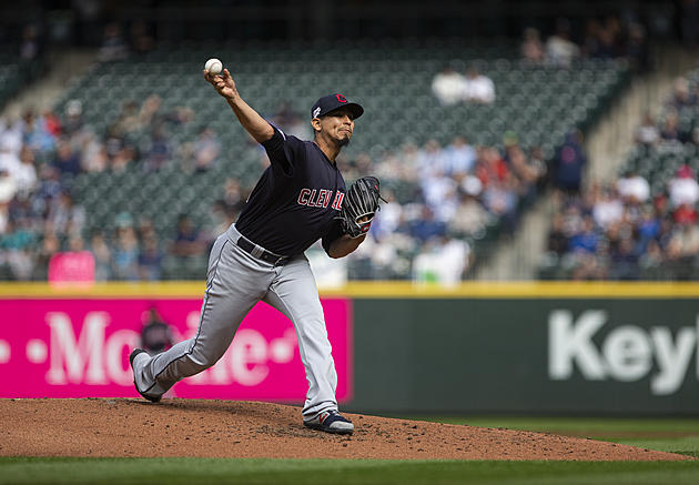 Carrasco K&#8217;s 12, Indians Sweep Mariners With 1-0 Win
