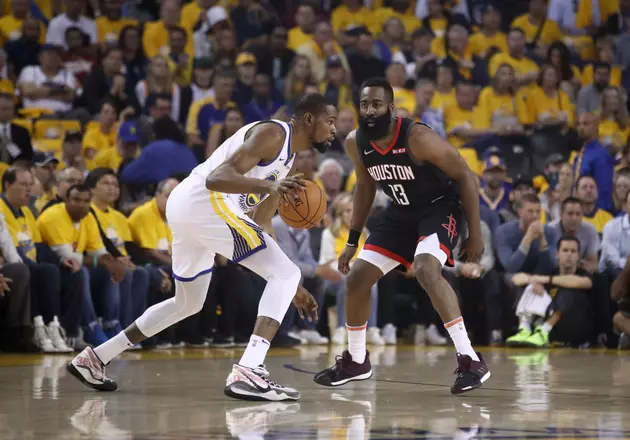 Durant Goes Down, Warriors Hold off Rockets in Game 5