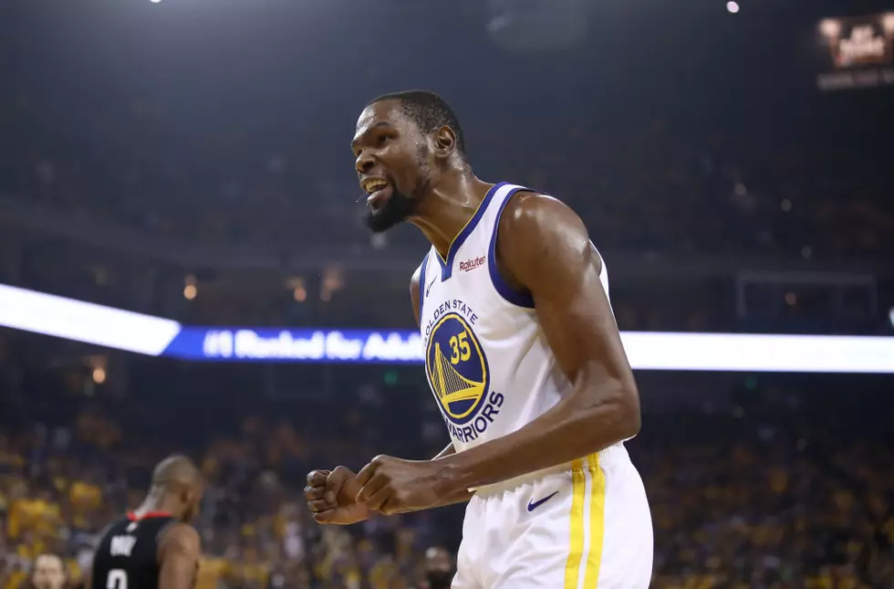 Warriors Durant, Cousins May Miss Western Conference Finals