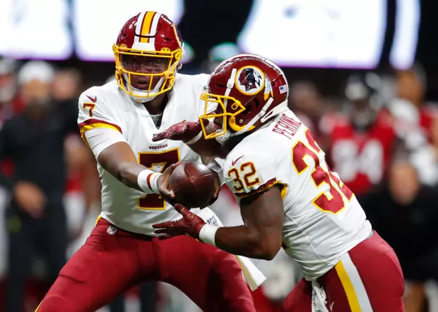 Rookie Haskins Leads Redskins Past Fumbling Falcons, 19-7