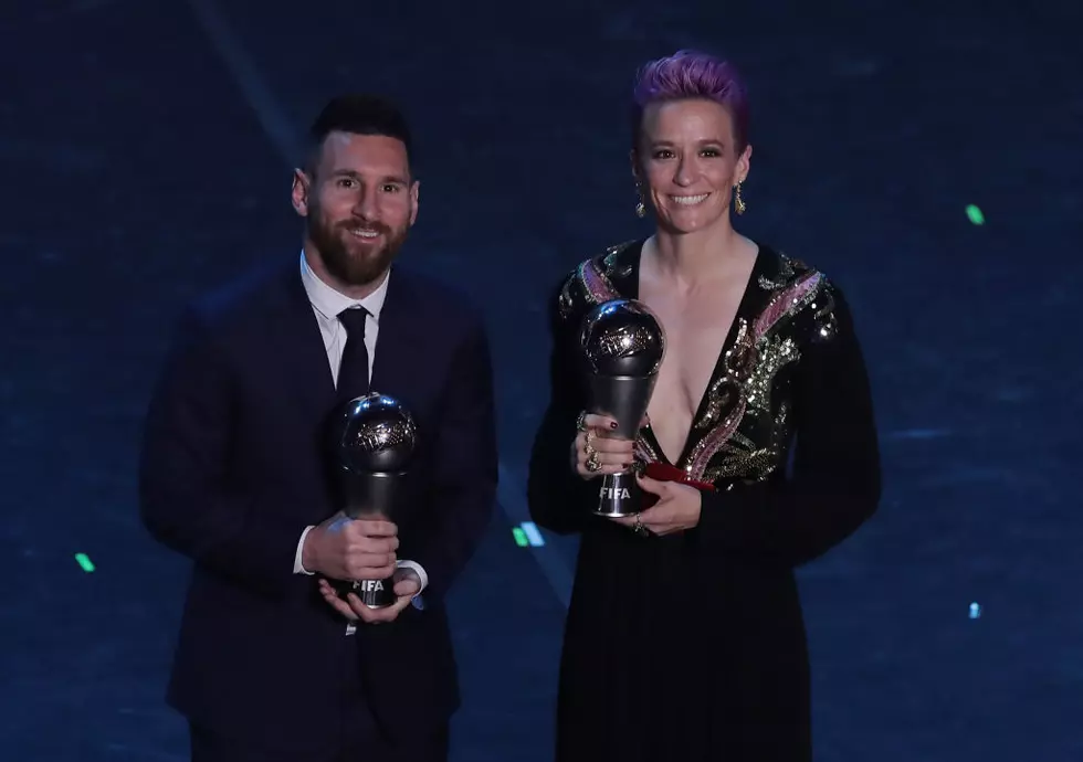 Messi, Rapinoe Wins FIFA Players of the Year Award