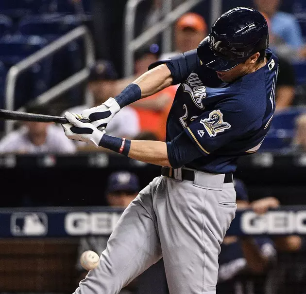 Yelich Breaks Kneecap, Out for Season; Brewers top Marlins