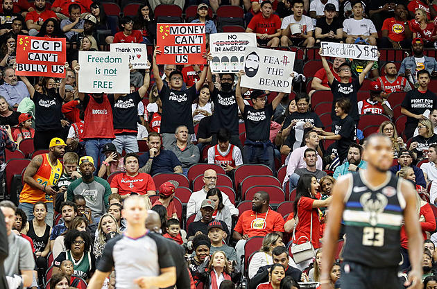 Fans at Rockets Opener Show Support for Hong Kong Protesters
